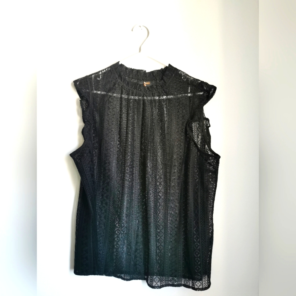 (3/$12) - Reitman's Dress Tank Top. Black XXL.